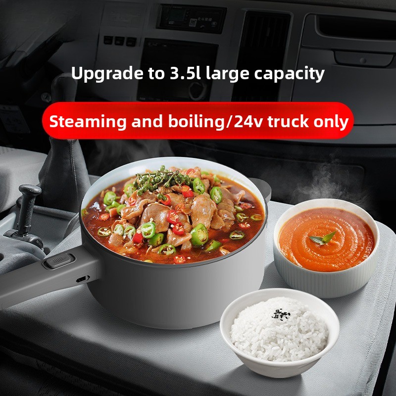 Hot Pot Portable Dual - 24V Hochleistungs-Elektro-Wok & Hot Pot mit