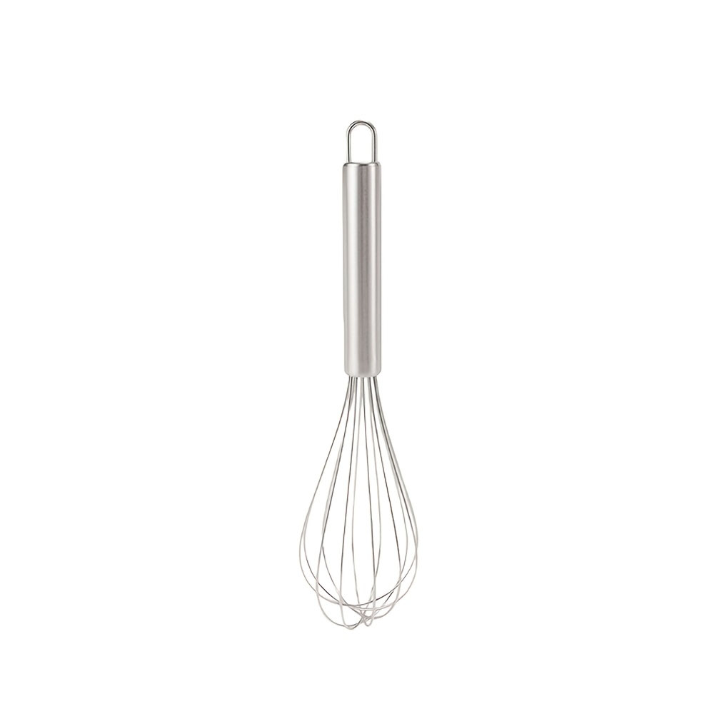 Home Cooking Supplies - 1 Stück manueller Edelstahl-Schneebesen, modernes, einfaches