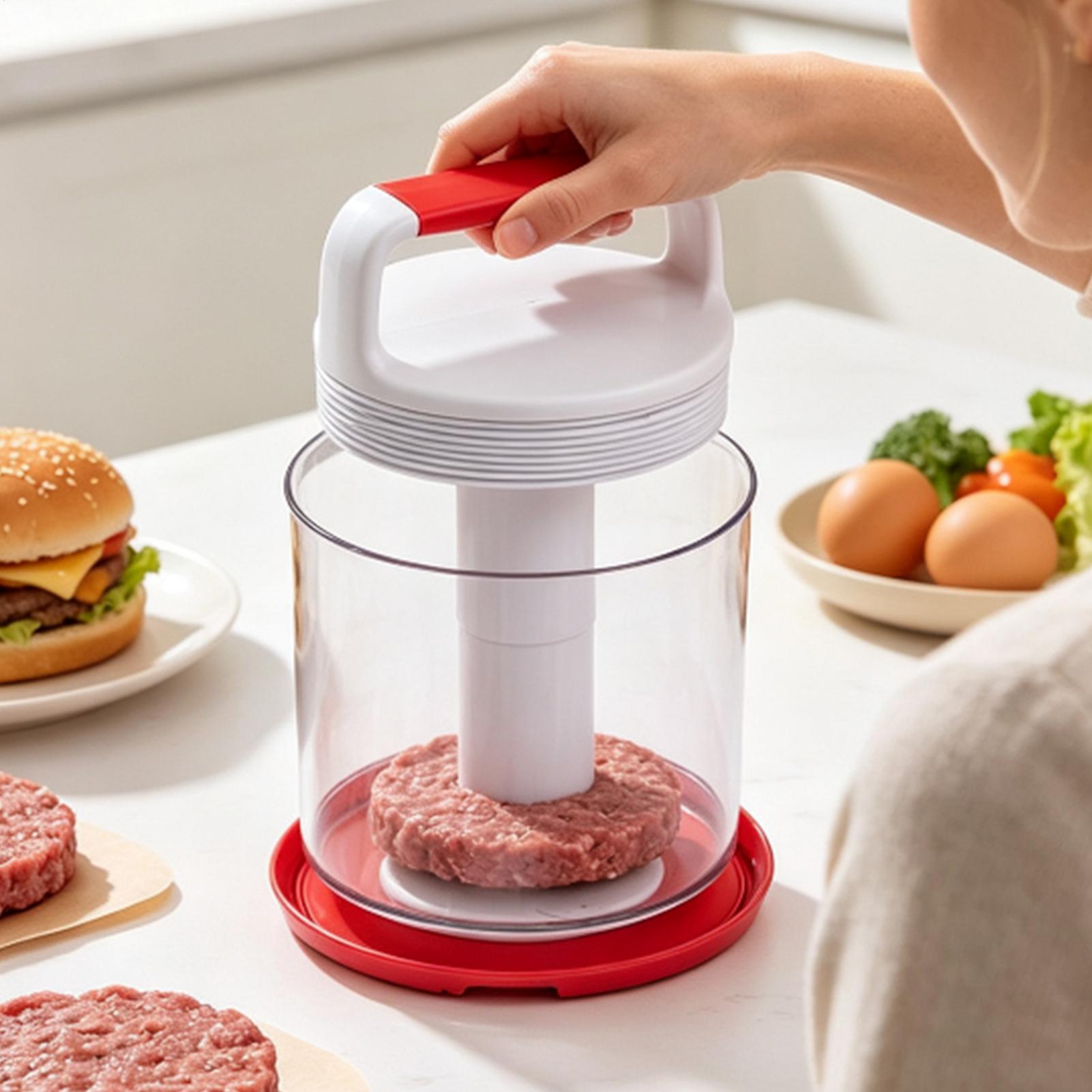 Home Cooking Meal - Burger-Presse, Antihaft-Hamburger-Pattypresse, Multifunktionale Fleischpattypresse, Hamburger-Fleischpresse