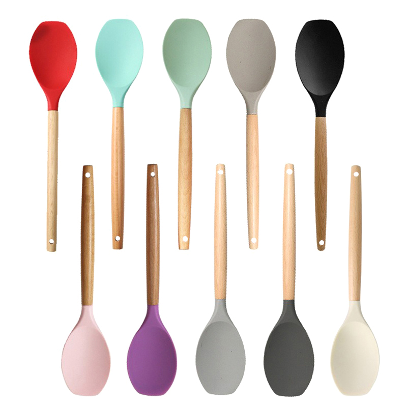 Home Cooking Supplies - Kochutensilien für zu Hause, Silikagelschaufel, Salatrührer,