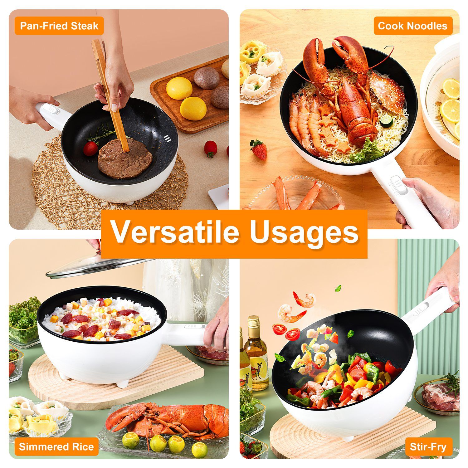 Elektrischer Hot-Pot, Antihaft – Hot Pot Portable Dual Bewertung und Preis