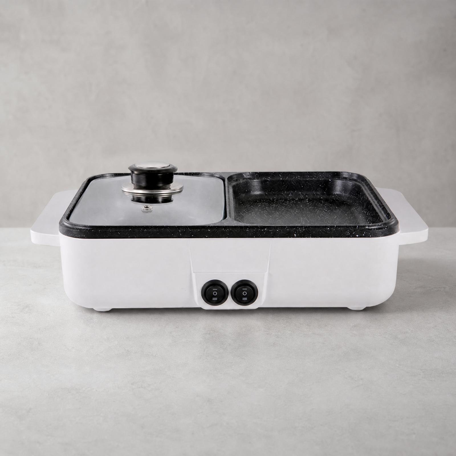 Elektrischer Grill und Hot-Pot – Hot Pot Portable Dual Bewertung und Preis