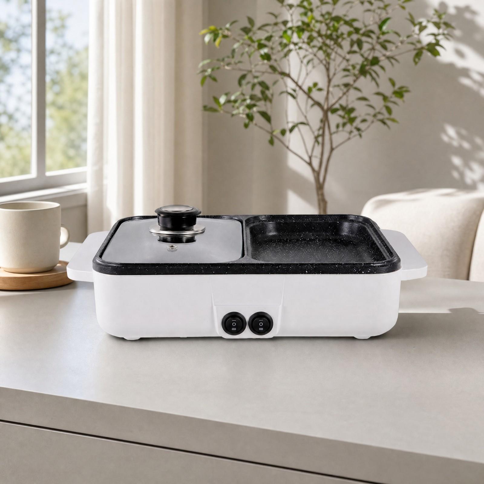 Elektrischer Grill und Hot-Pot – Hot Pot Portable Dual Bewertung und Preis