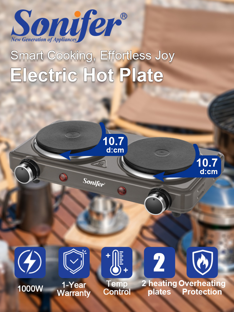 Doppelbrenner Elektroherd Soni – Hot Pot Portable Dual Bewertung und Preis
