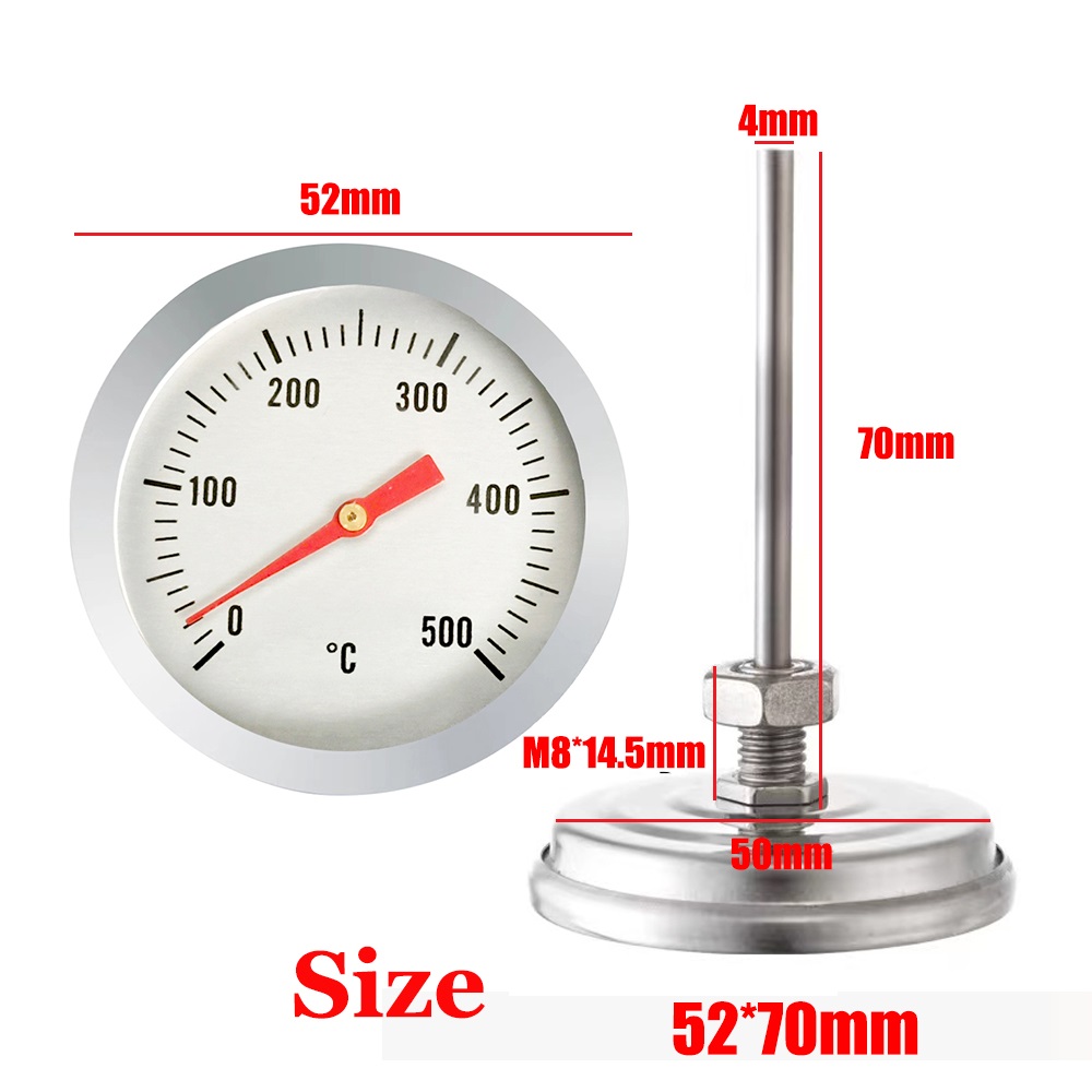 0-500 Celsius 52mm Durchmesser – Home Cooking Reading Bewertung und Preis