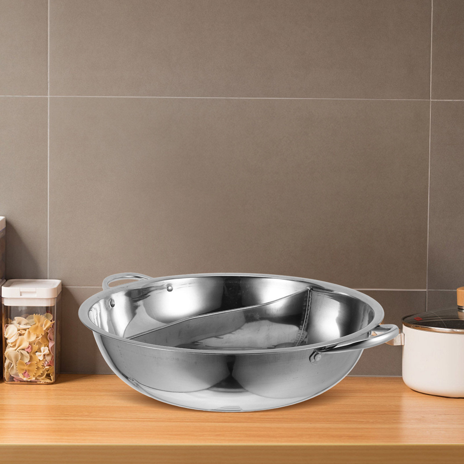 Verstärkter Edelstahl-Hotpot m – Home Cooking Host Bewertung und Preis