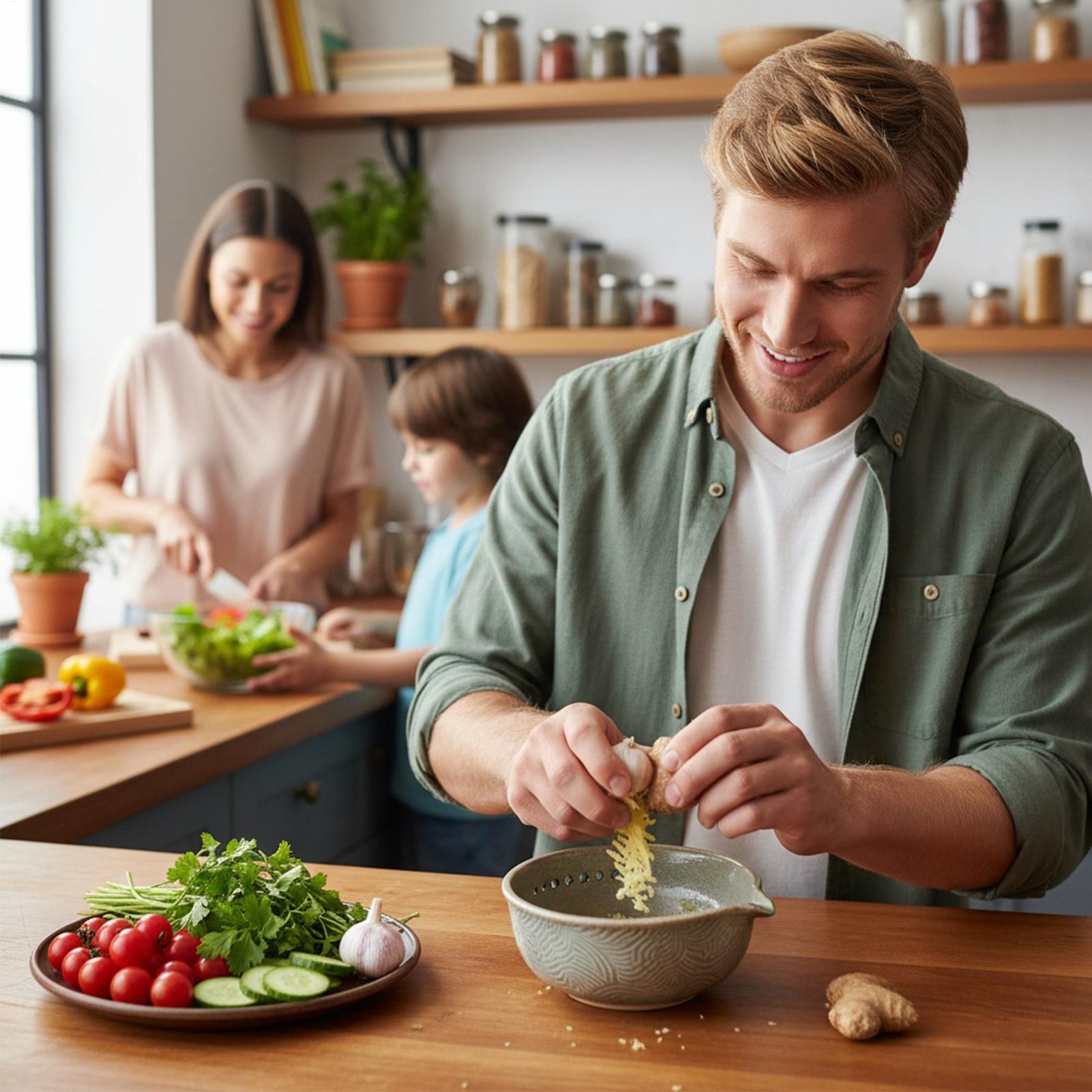 Knoblauchplatte Keramik Fleisc – Home Cooking Meal Bewertung und Preis