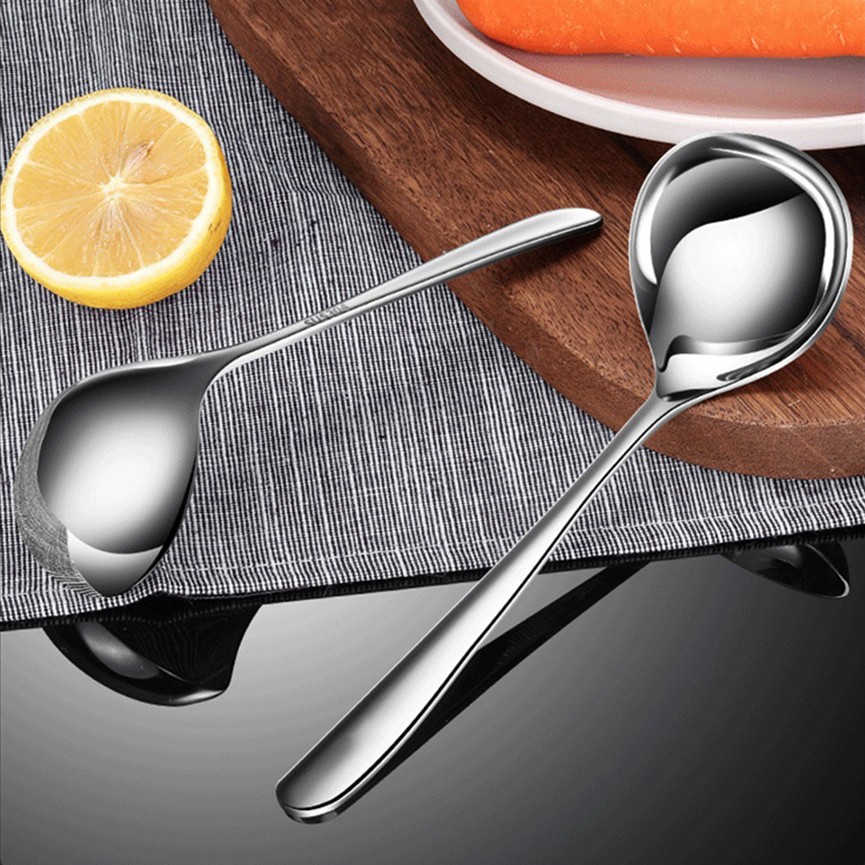2/1 Stück Edelstahl-Löffel mit – Home Cooking Supplies Bewertung und Preis