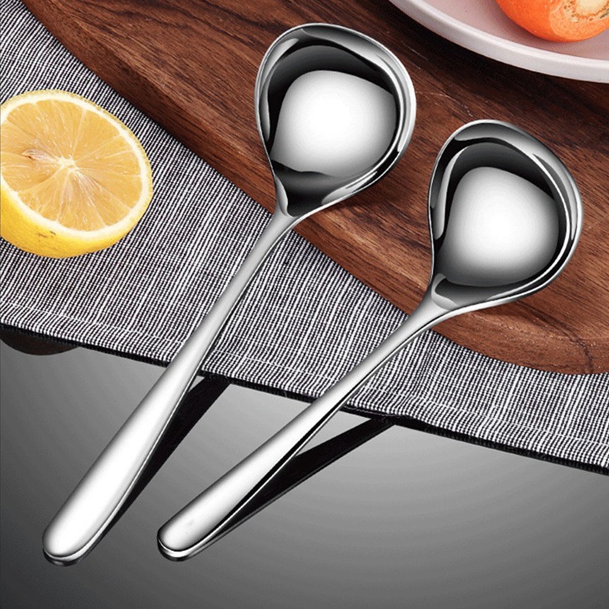 2/1 Stück Edelstahl-Löffel mit – Home Cooking Supplies Bewertung und Preis