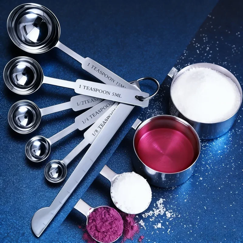 Stapelbare Edelstahl-Messlöffe – Home Cooking Supplies Bewertung und Preis