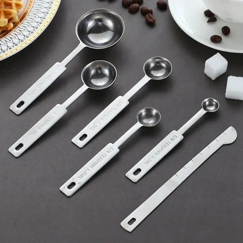 Stapelbare Edelstahl-Messlöffe – Home Cooking Supplies Bewertung und Preis